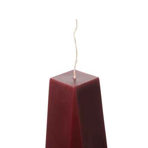 Mudo Home X İDEALİST Pia Sütun Mum Bordo 6,9X18,5