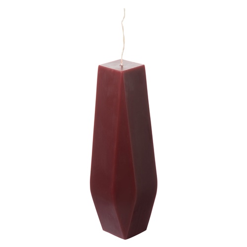 Mudo Home X İDEALİST Pia Sütun Mum Bordo 6,9X18,5