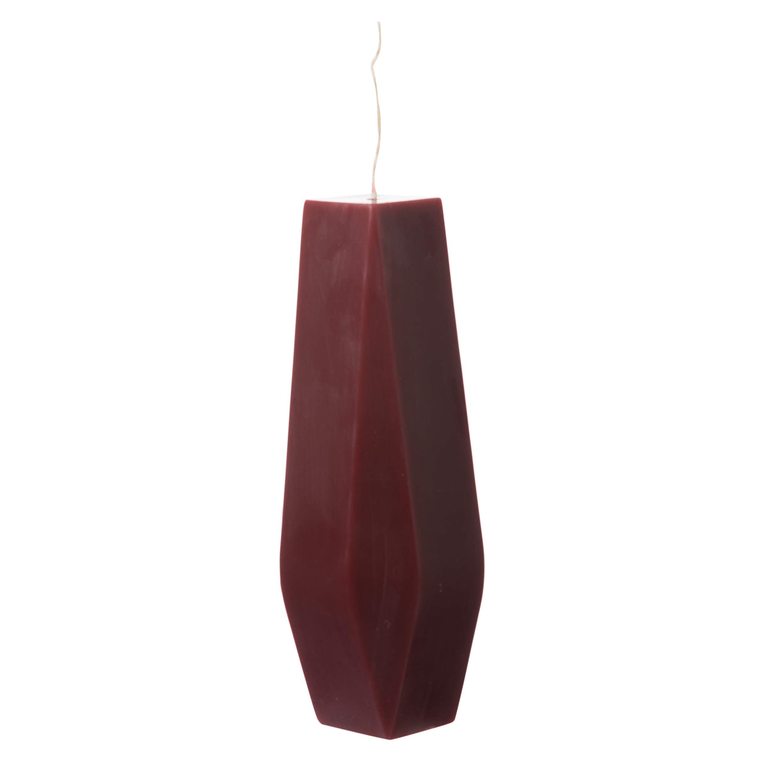 Mudo Home X İDEALİST Pia Sütun Mum Bordo 6,9X18,5
