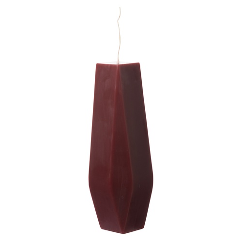Mudo Home X İDEALİST Pia Sütun Mum Bordo 6,9X18,5
