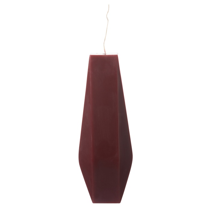 Mudo Home X İDEALİST Pia Sütun Mum Bordo 6,9X18,5