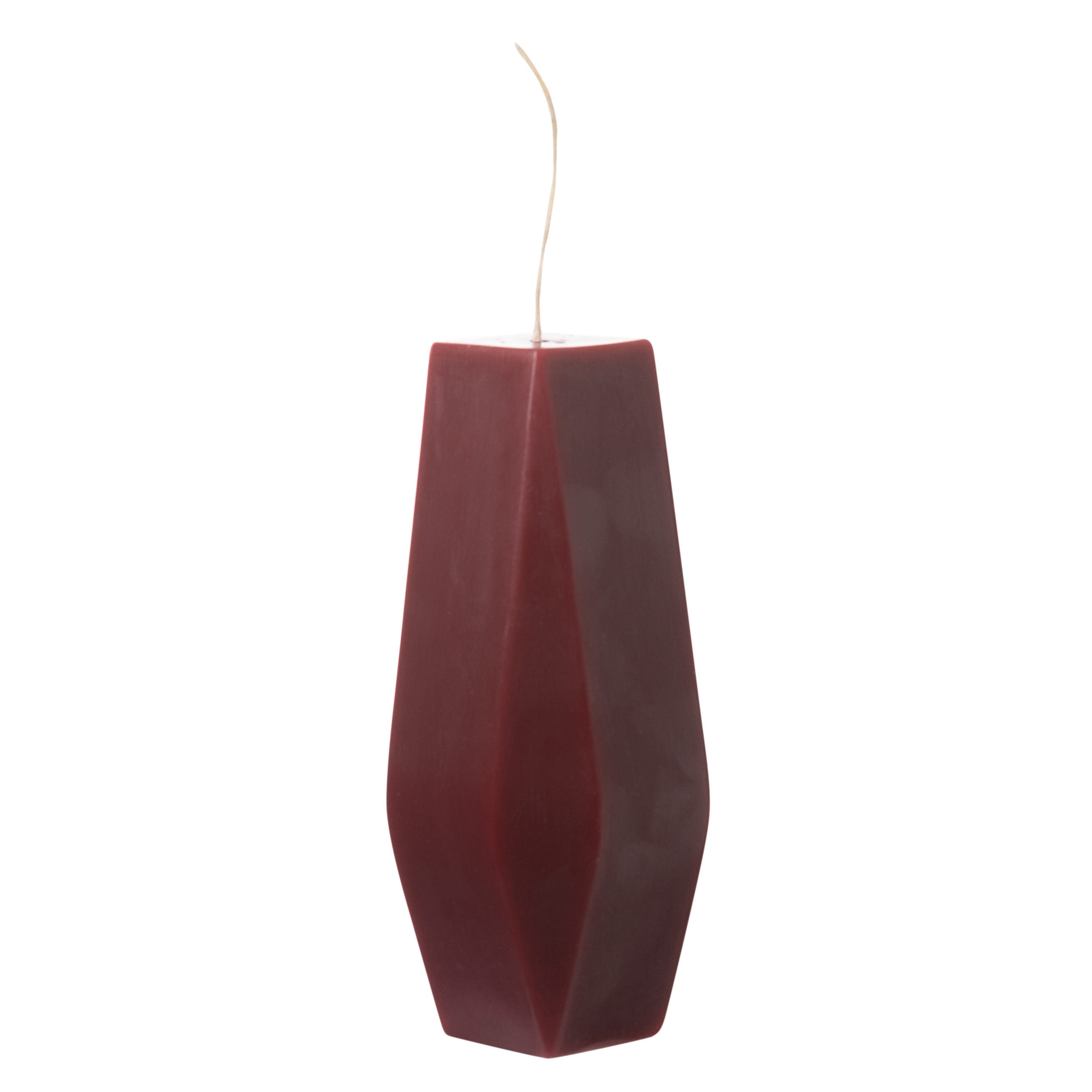 Mudo Home X İDEALİST Pia Sütun Mum Bordo 6,5X14,5