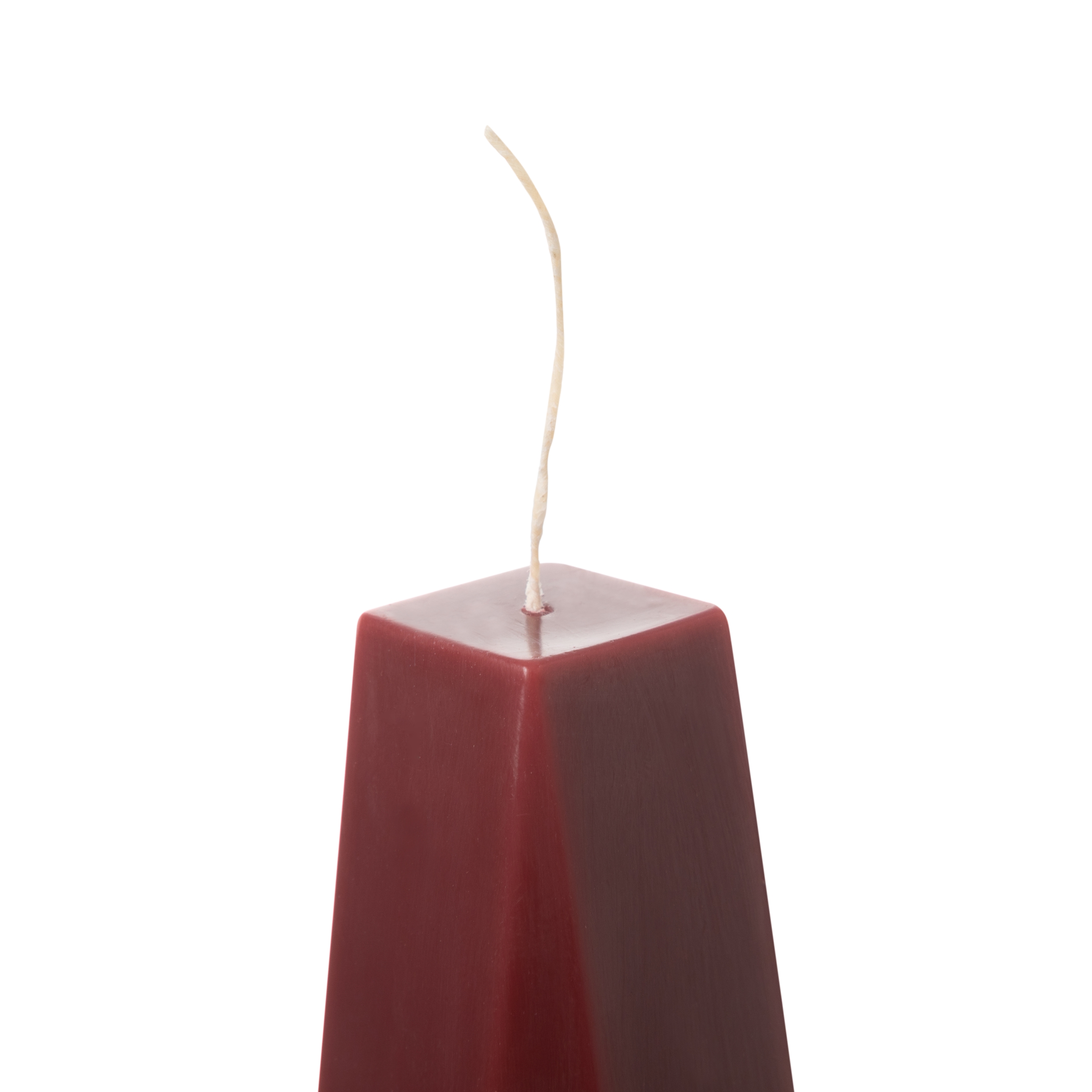 Mudo Home X İDEALİST Pia Sütun Mum Bordo 6,5X14,5