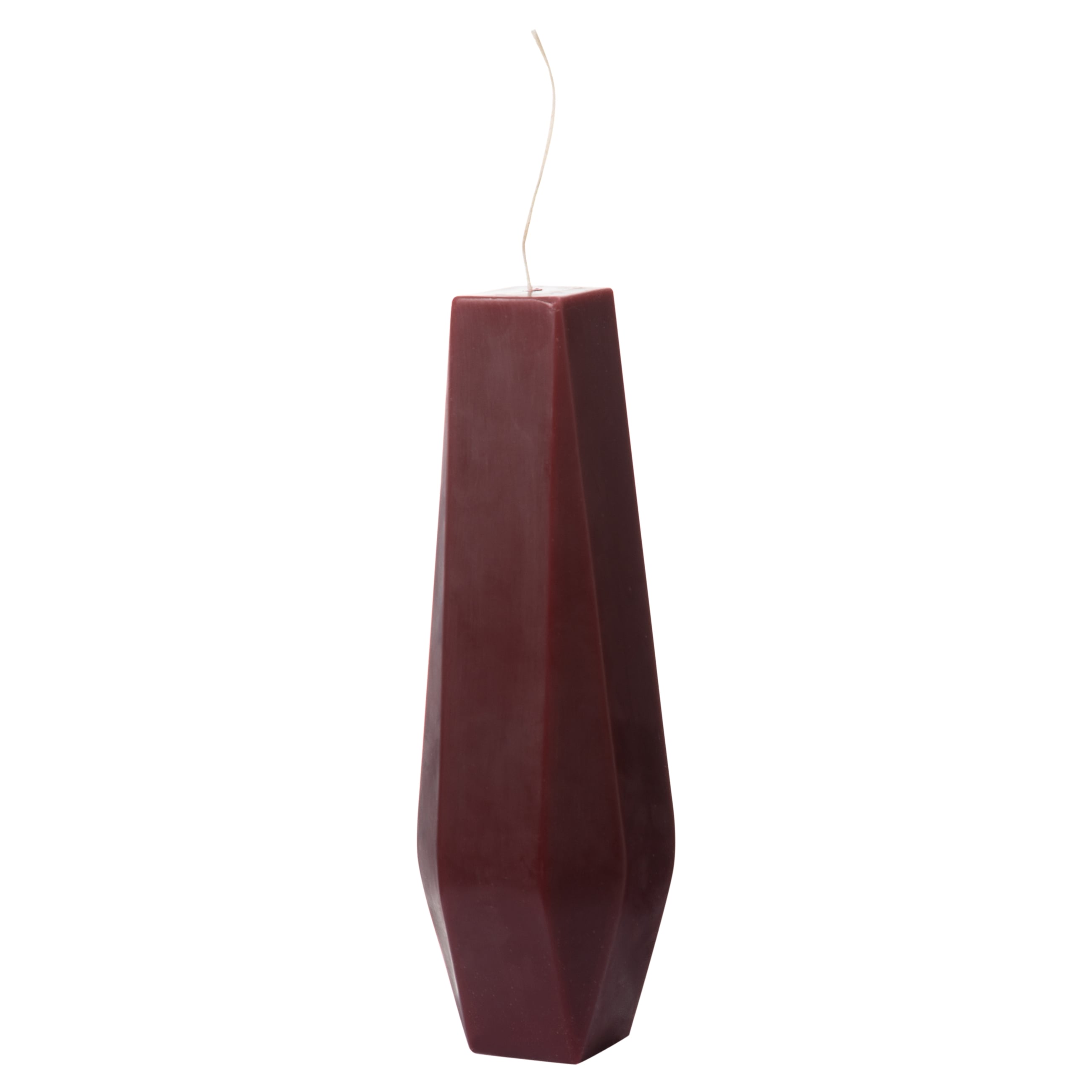 Mudo Home X İDEALİST Pia Sütun Mum Bordo 7,3X23,5