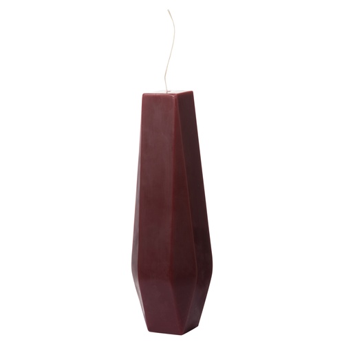 Mudo Home X İDEALİST Pia Sütun Mum Bordo 7,3X23,5