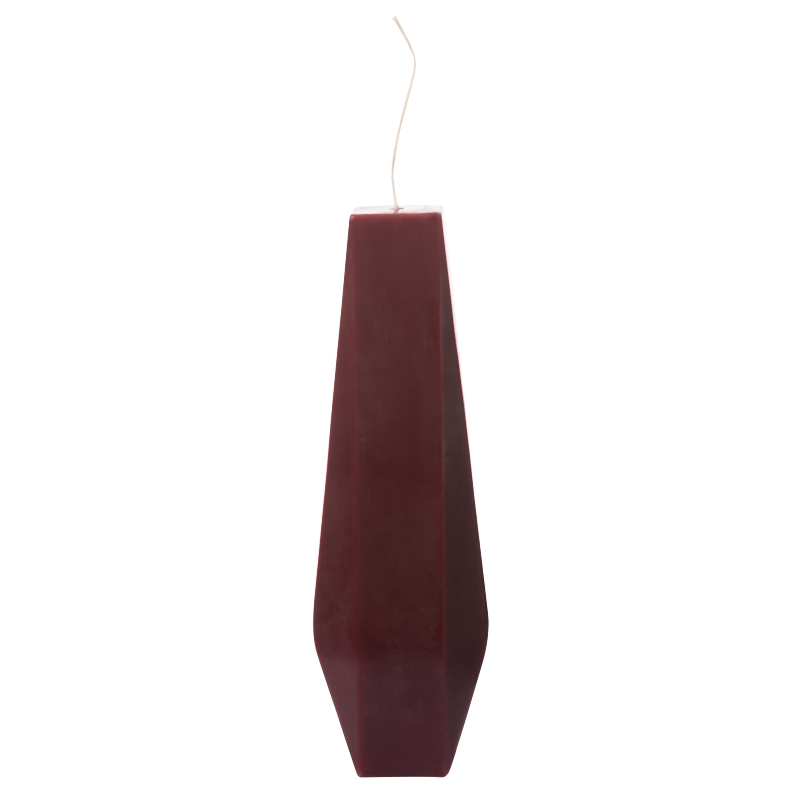 Mudo Home X İDEALİST Pia Sütun Mum Bordo 7,3X23,5