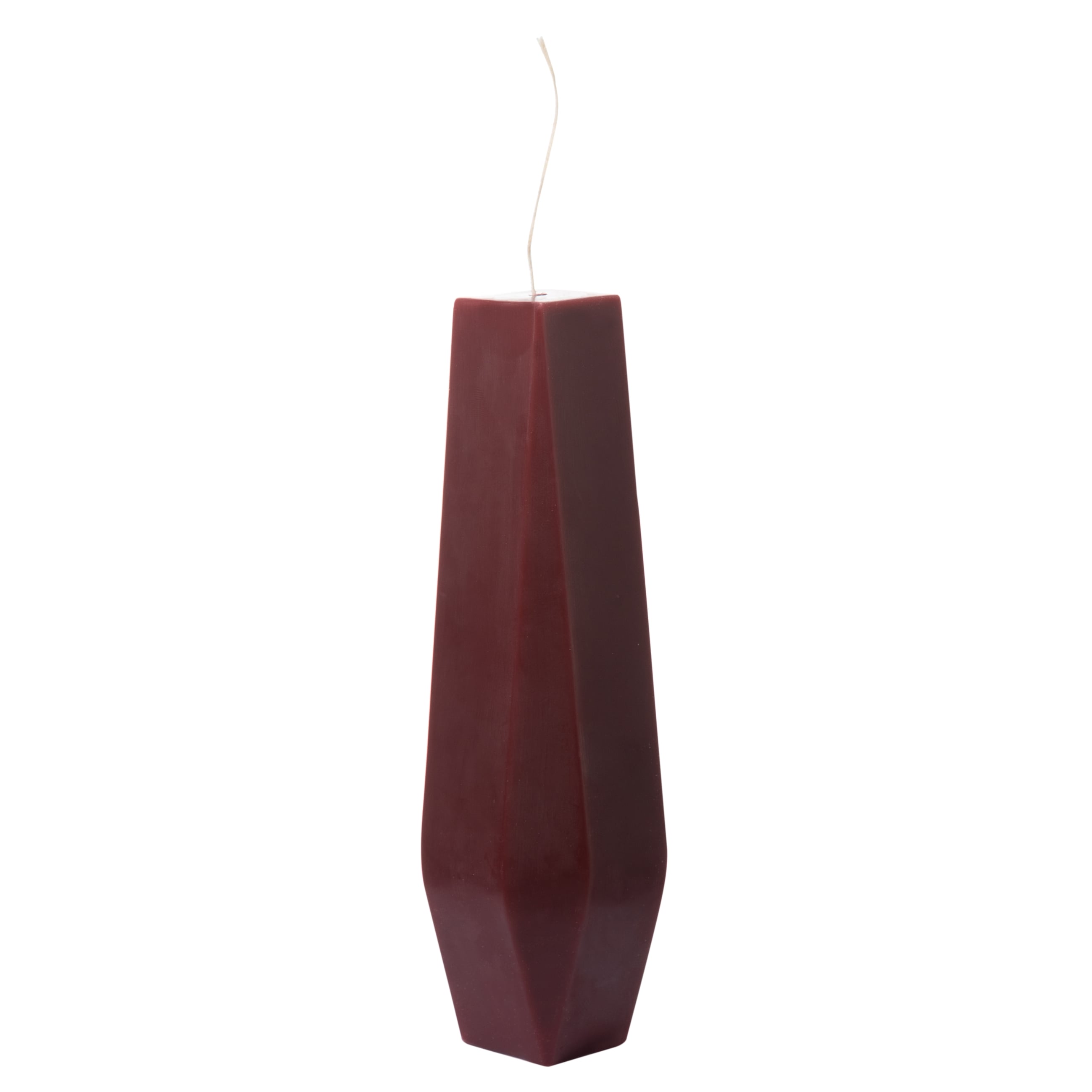 Mudo Home X İDEALİST Pia Sütun Mum Bordo 7,3X23,5