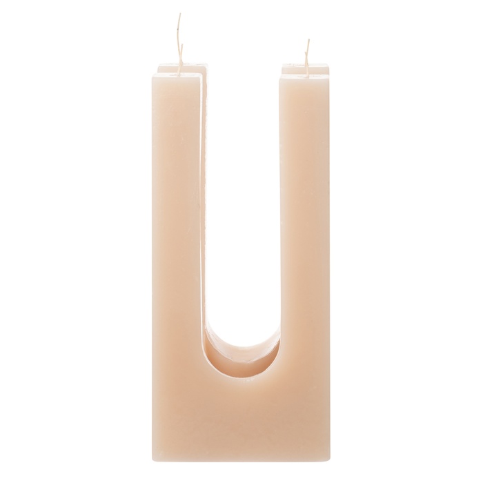 Mudo Home X İDEALİST Tetra Sütun Mum Krem 8,8X19,5