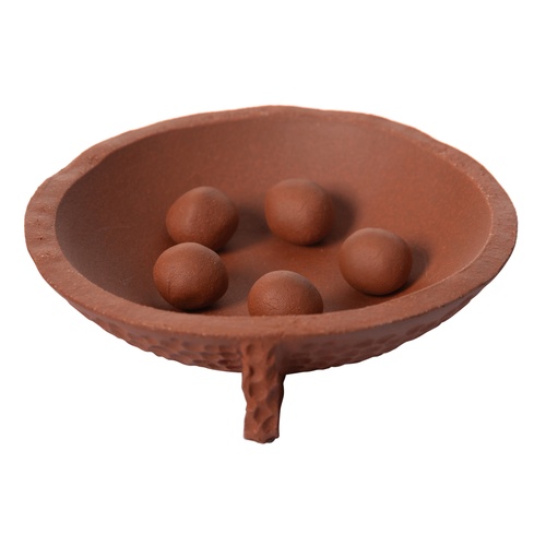 Mudo Home X İDEALİST Terra Burgundy Design  Dekoratif Oyun 15X4 Cm