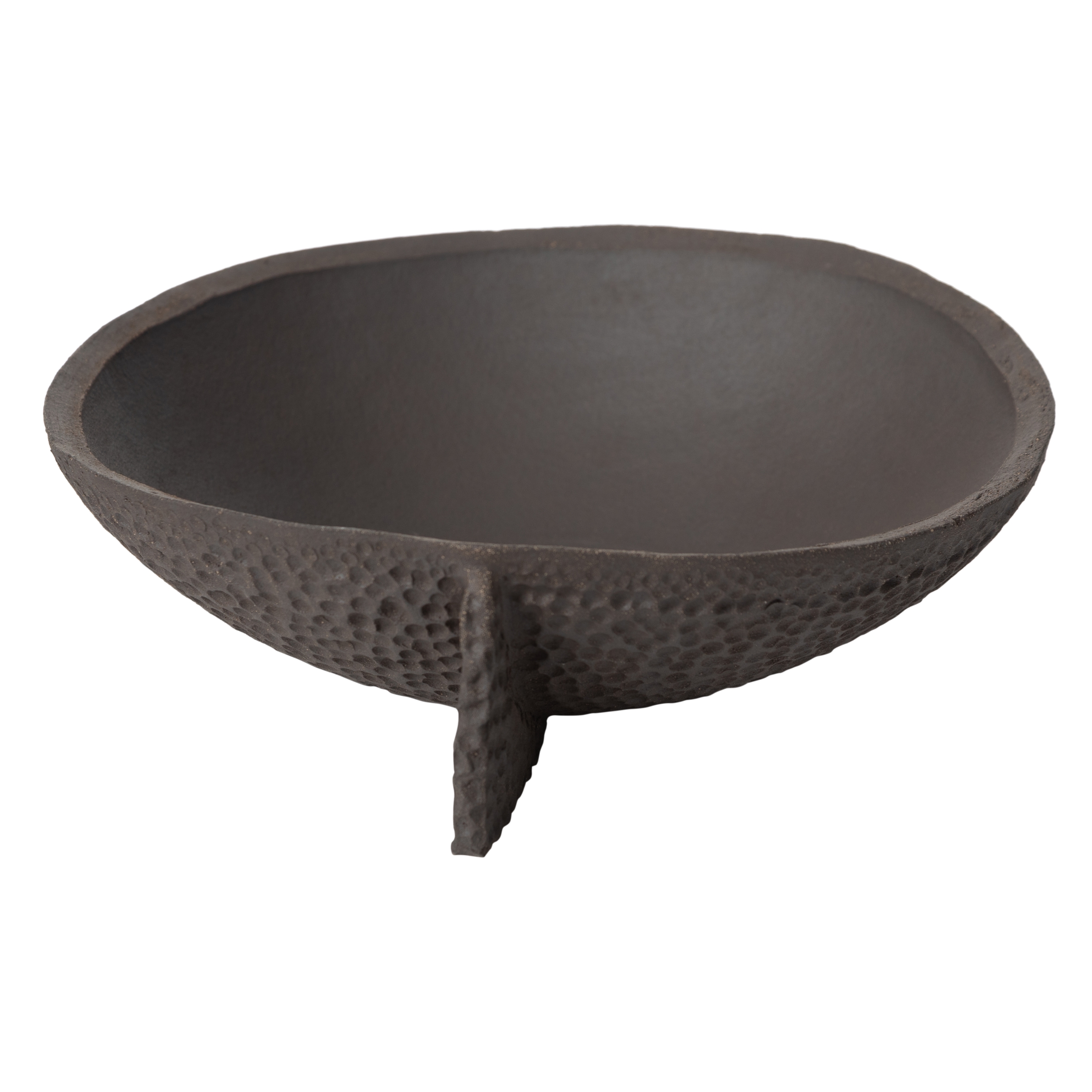 Mudo Home X İDEALİST Terra Brown Design Dekoratif Kase 25X7 Cm
