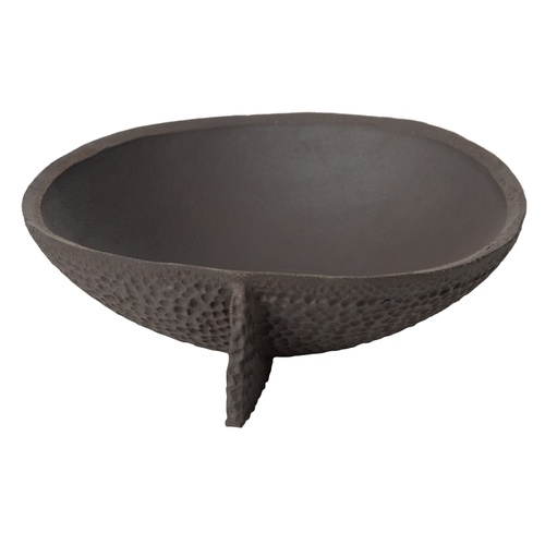 Mudo Home X İDEALİST Terra Brown Design Dekoratif Kase 25X7 Cm