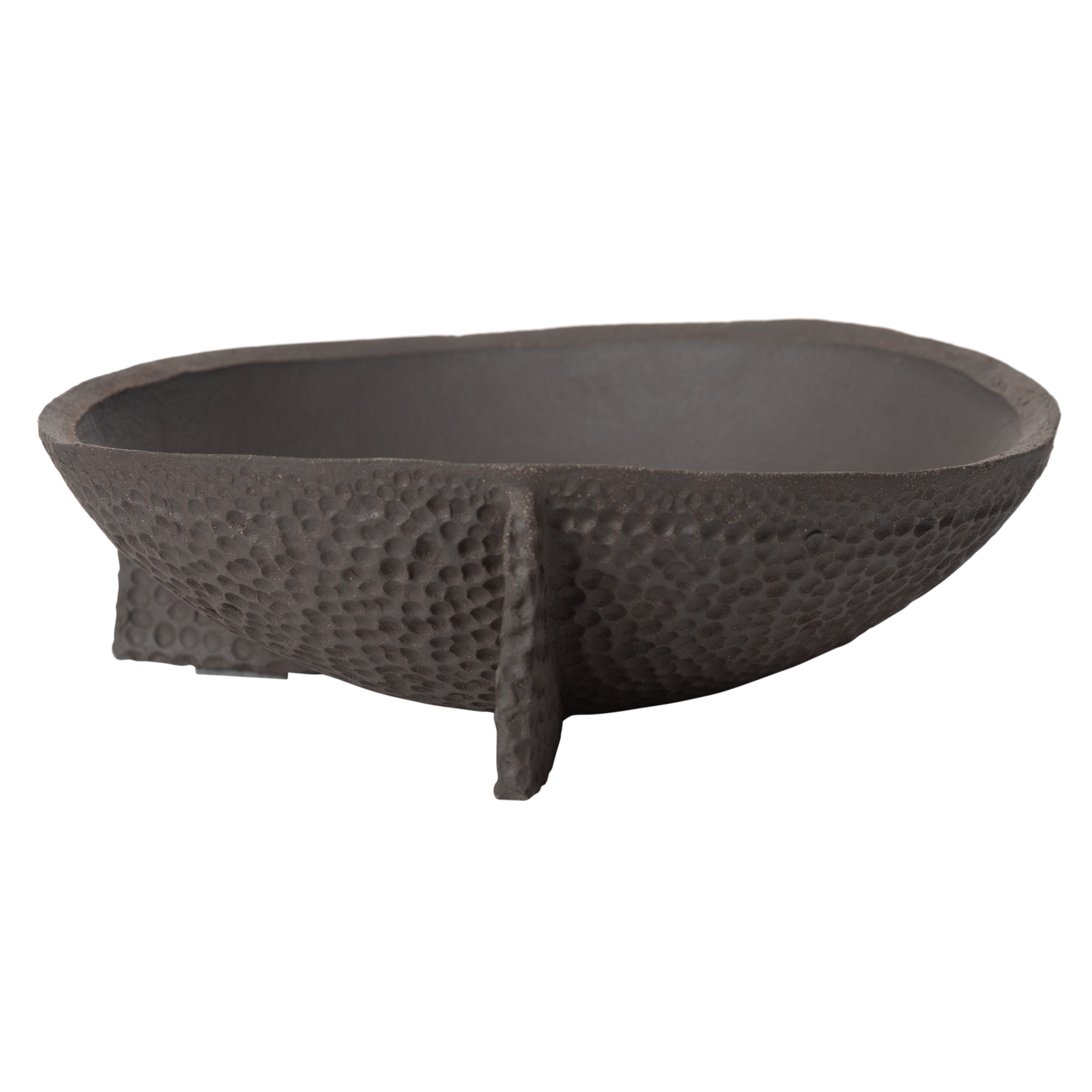 Mudo Home X İDEALİST Terra Brown Design Dekoratif Kase 25X7 Cm