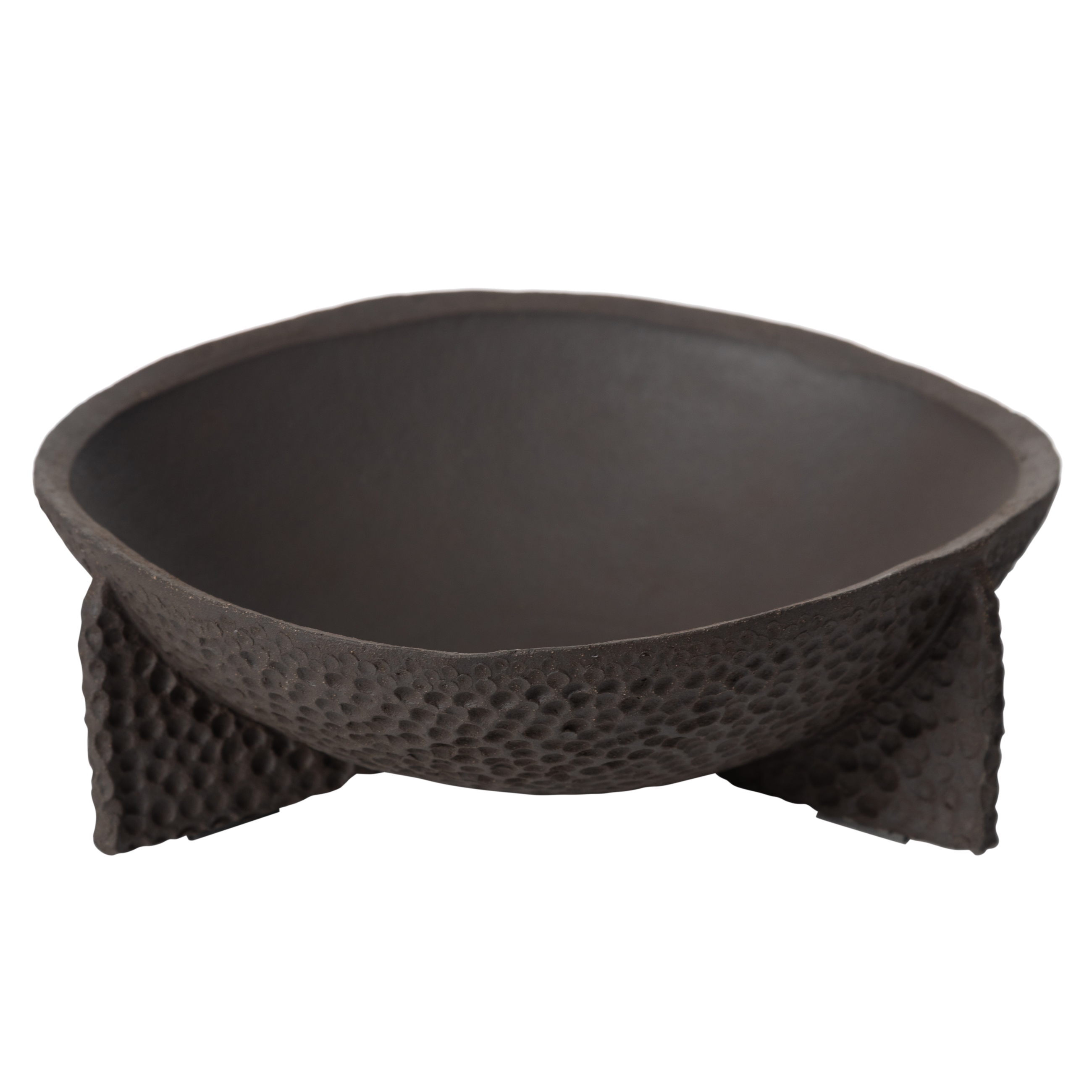 Mudo Home X İDEALİST Terra Brown Design Dekoratif Kase 25X7 Cm