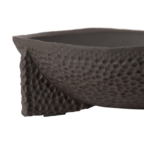  Mudo Home X İDEALİST Terra Brown Design Dekoratif Kase 25X7 Cm