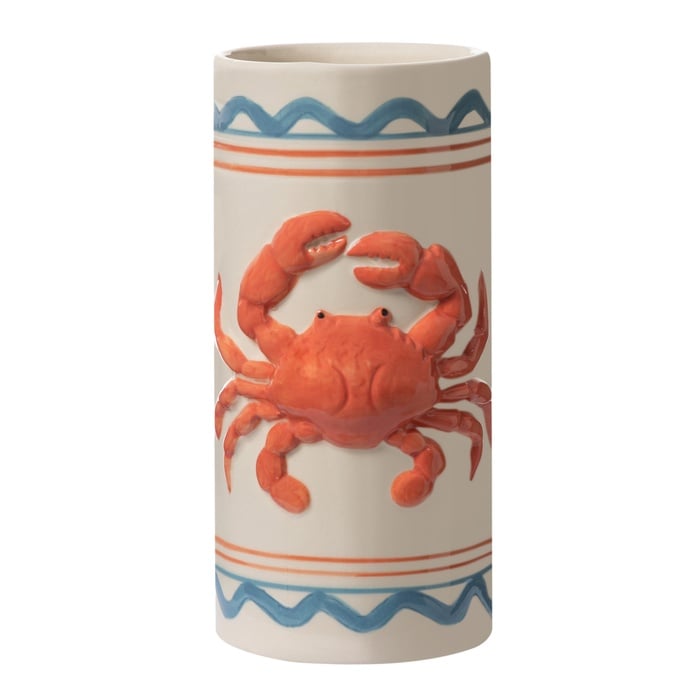 OCEAN CRAB VAZO 11X10X20 CM