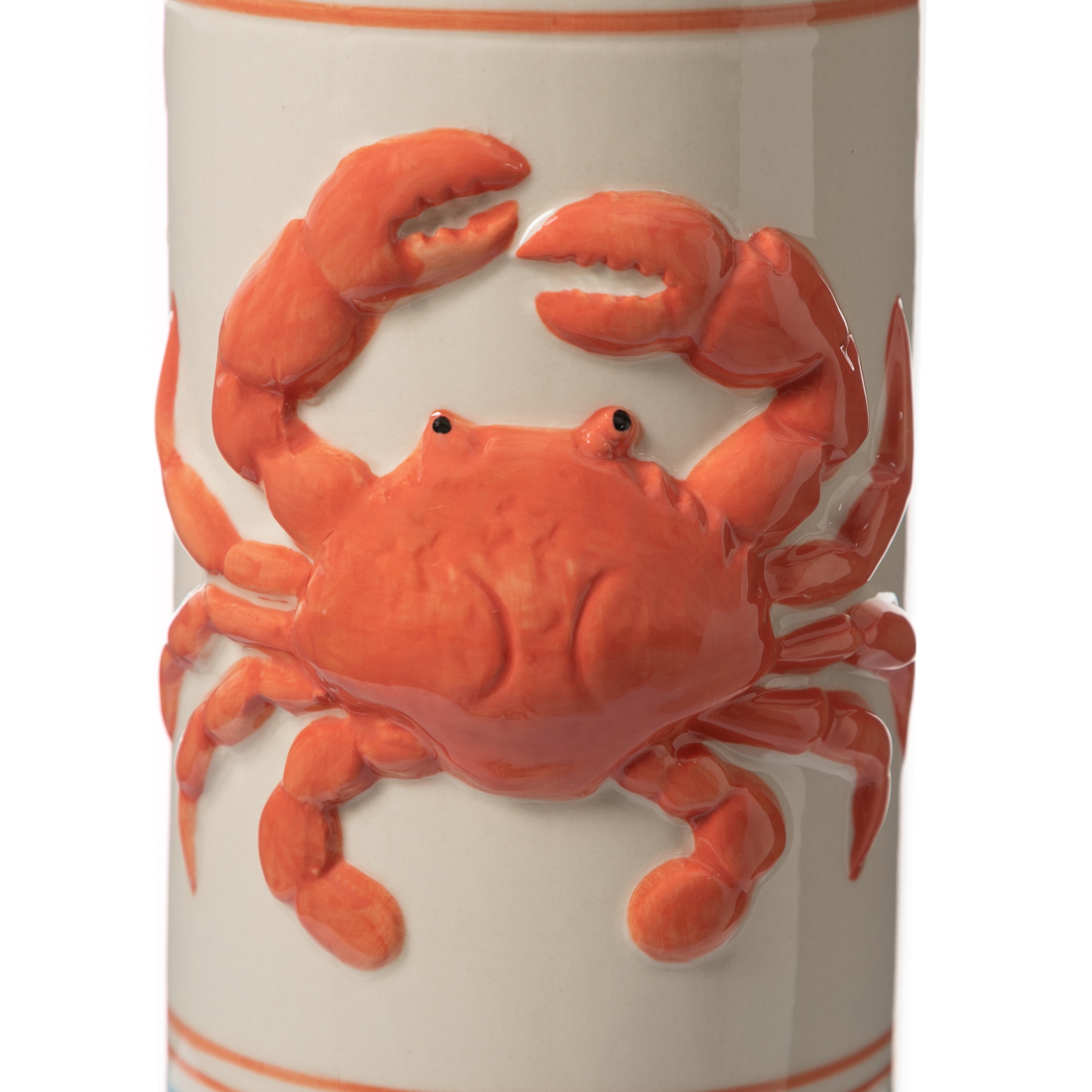 OCEAN CRAB VAZO 11X10X20 CM