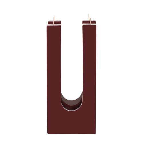  Mudo Home X İDEALİST Tetra Sütun Mum Bordo 8,8X19,5