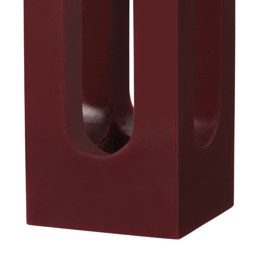  Mudo Home X İDEALİST Tetra Sütun Mum Bordo 8,8X19,5