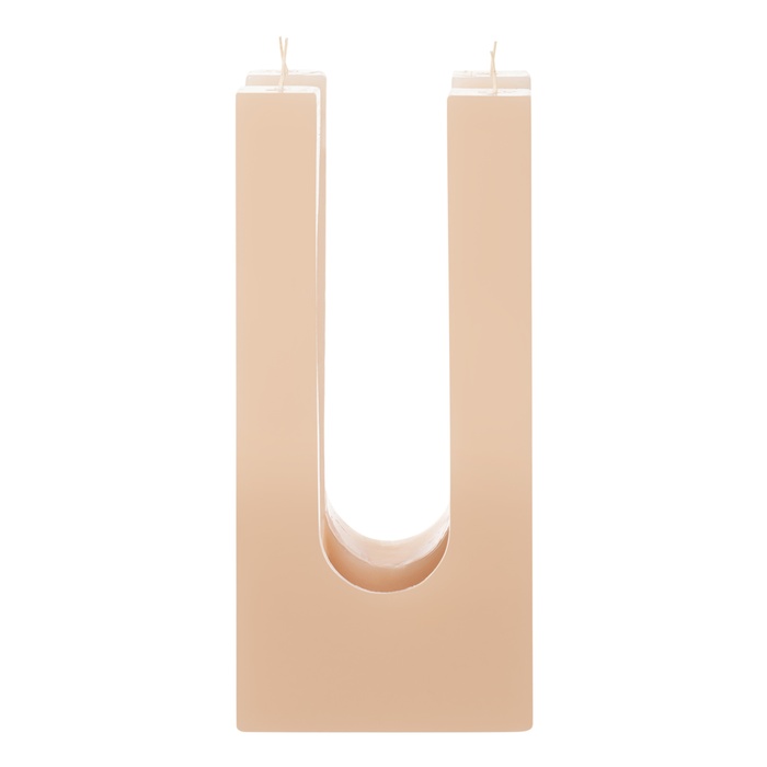 Mudo Home X İDEALİST Tetra Sütun Mum Krem 8,8X19,5