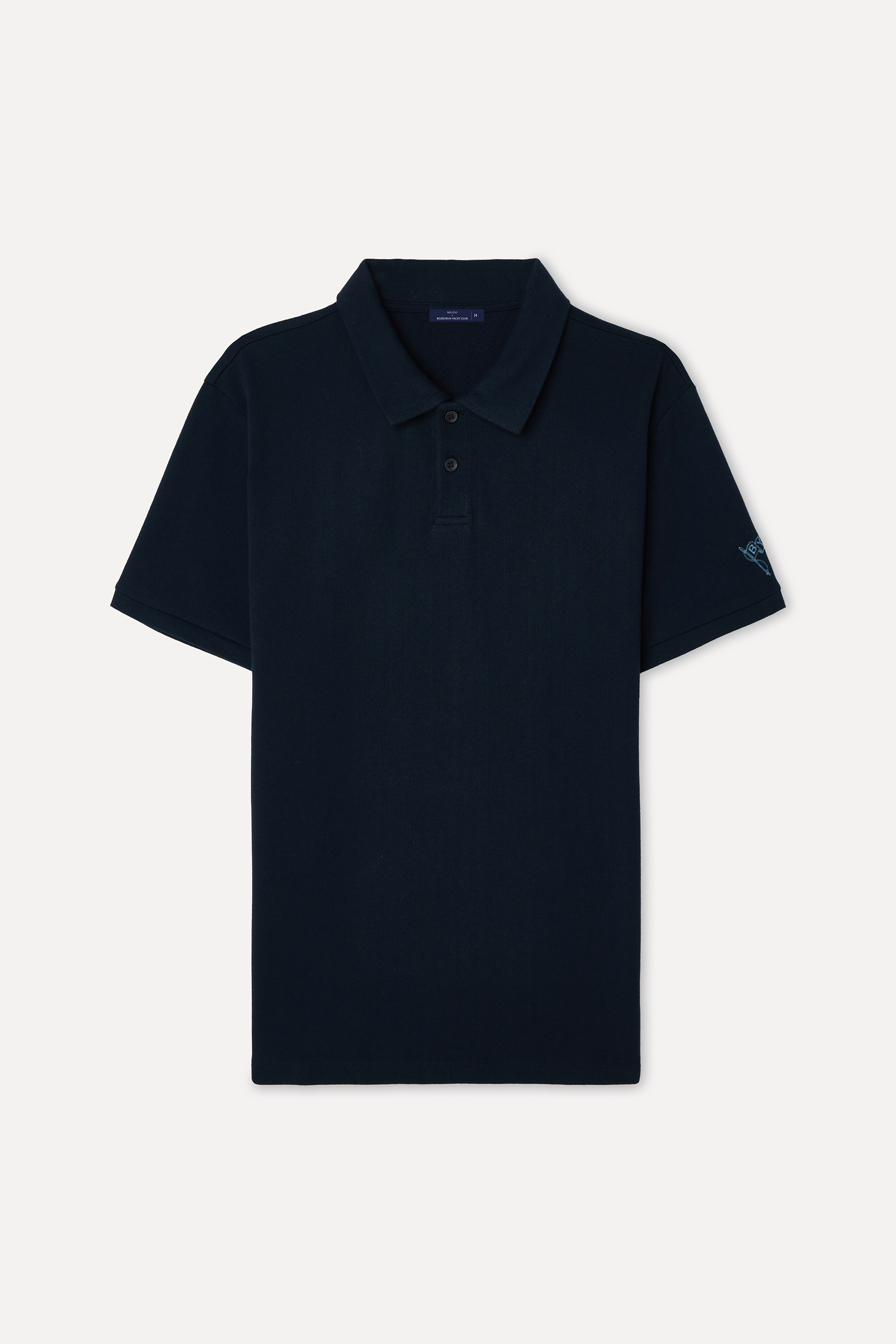 Mudo X Bozburun YC Erkek Nakışlı Polo Yaka T-Shirt