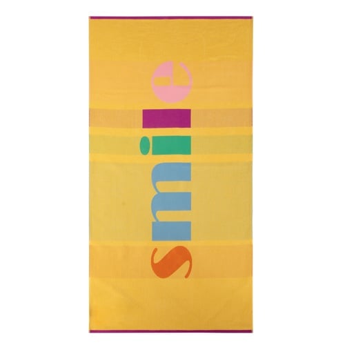 SMILE RENKLİ PLAJ HAVLUSU 80X160