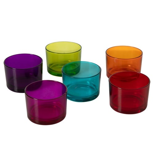 COLOR BARDAK SETİ 6 LI 215 ML