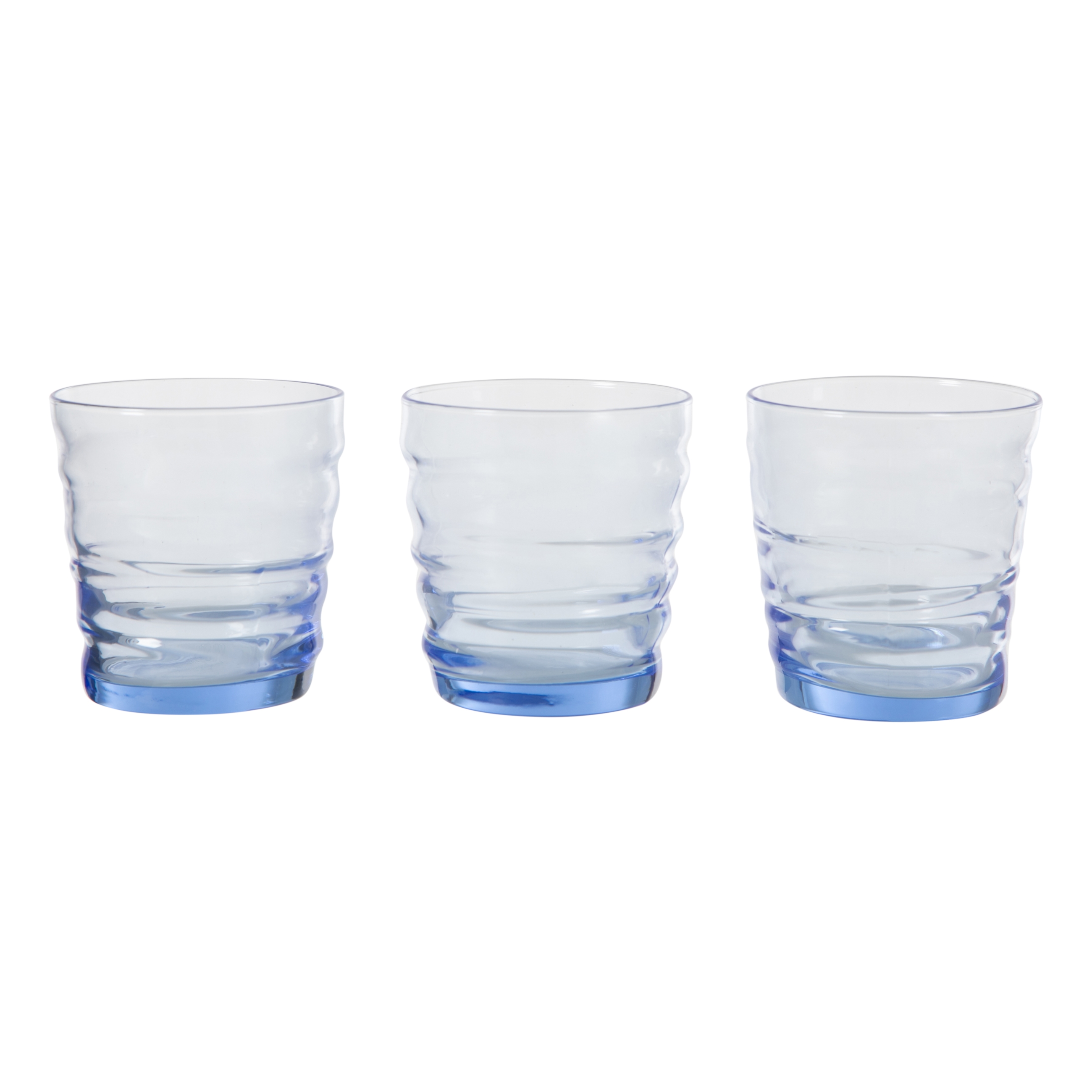 MAVİ BARDAK SETİ 3 LÜ 300 ML