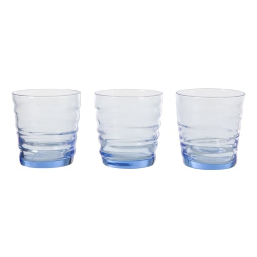 MAVİ BARDAK SETİ 3 LÜ 300 ML