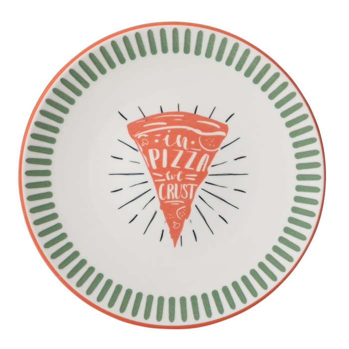 AGEN PİZZA TABAĞI 32CM - YEŞİL