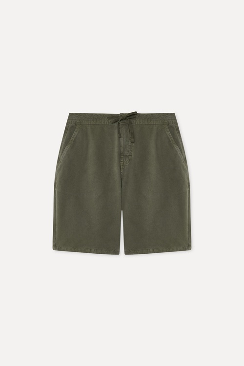  Erkek Haki Straight Fit Şort