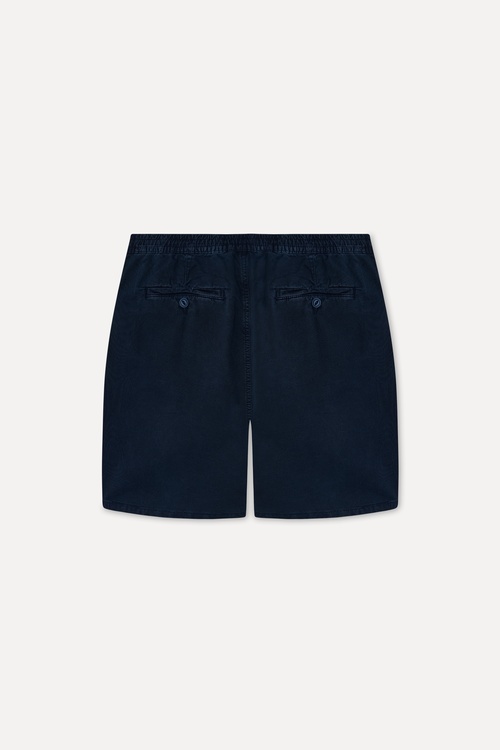  Erkek Lacivert Straight Fit Şort
