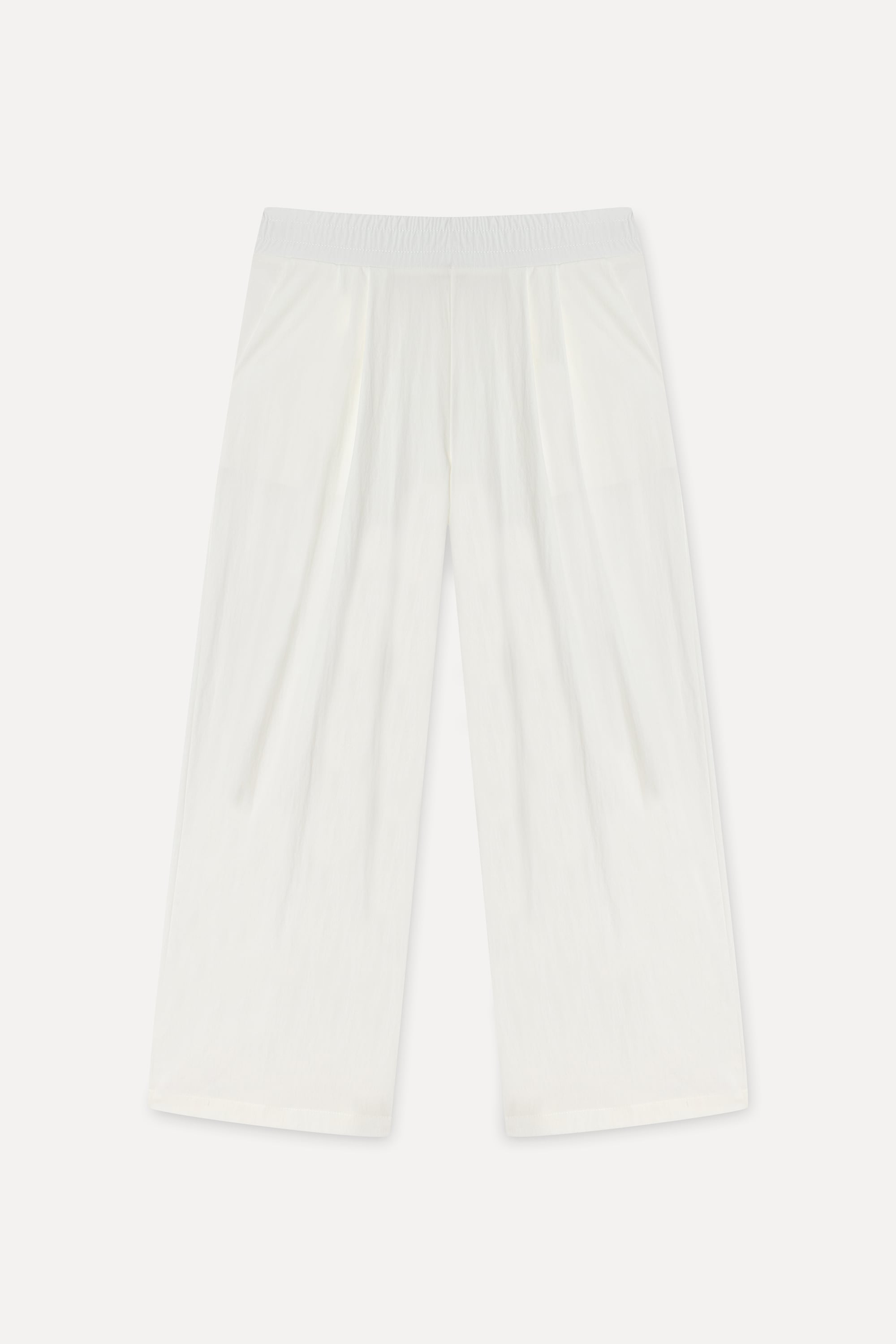 Kadın Beyaz Straight Fit Pantolon