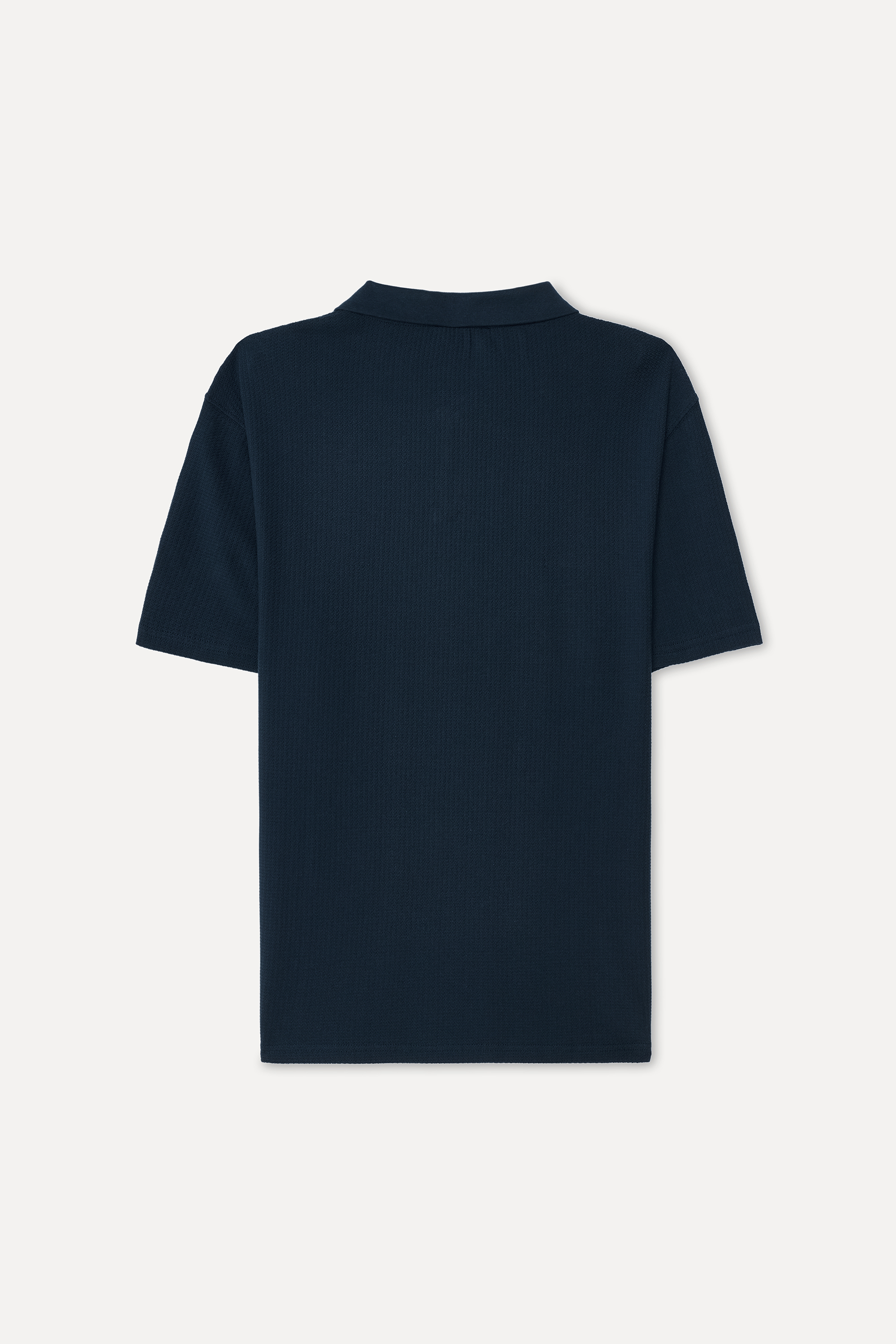 Erkek Lacivert Comfort Fit Polo Yaka T-Shirt