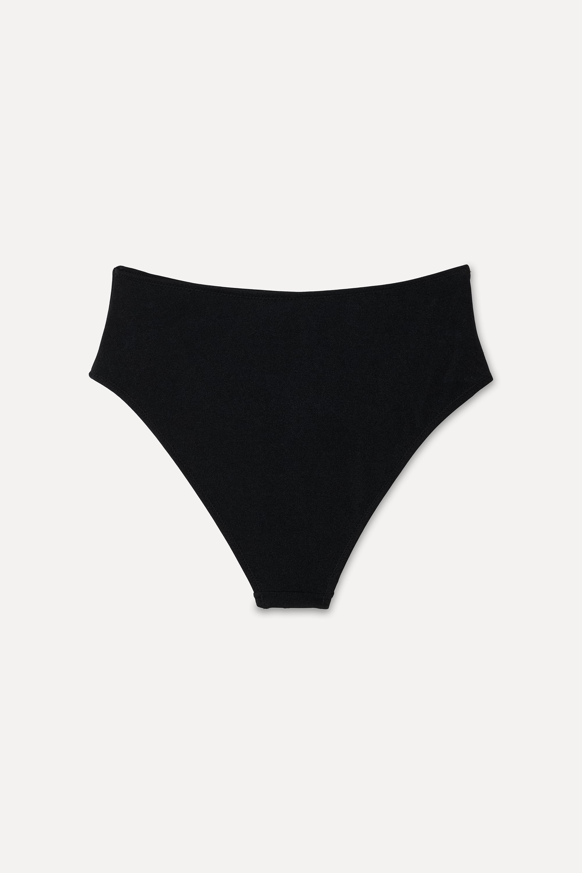 Kadın Siyah Toka Detaylı Bikini Altı