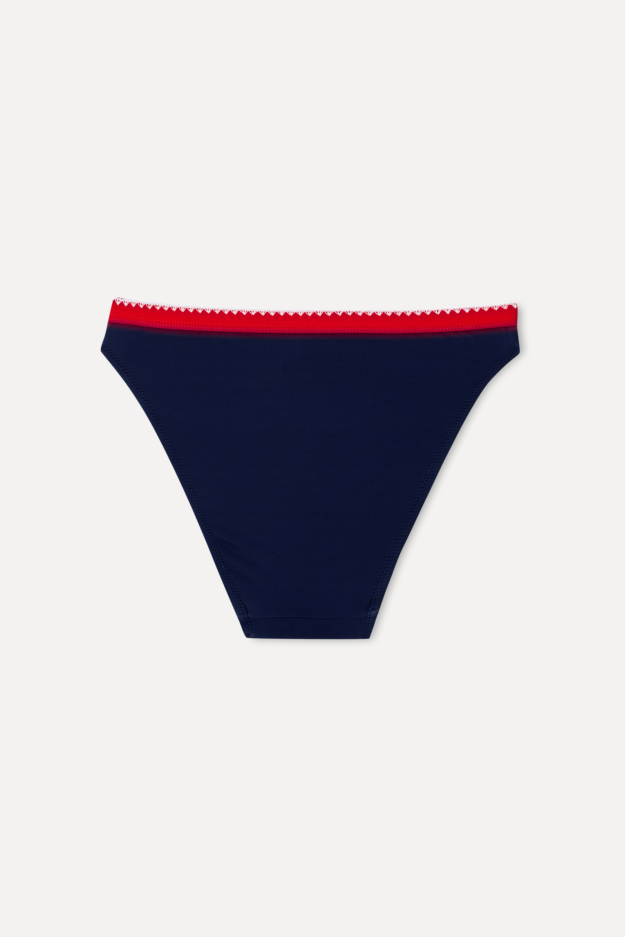 Kadın Lacivert Dikiş Detaylı Bikini Altı