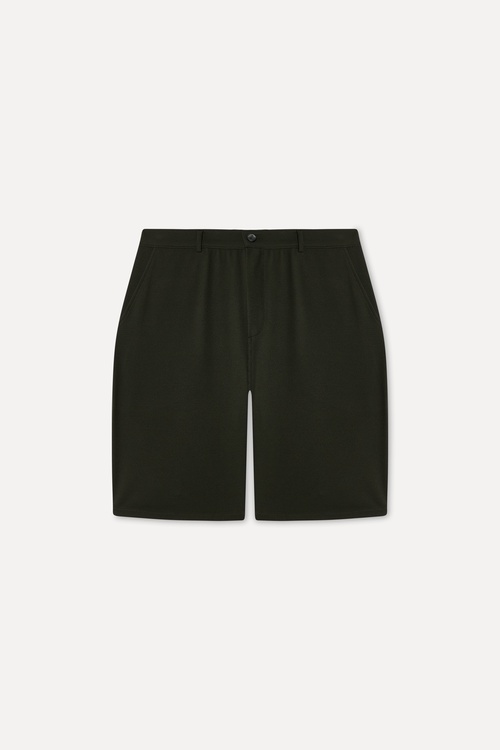  Erkek Haki Regular Fit Şort