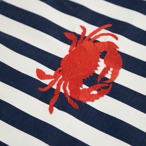 MARIN CRAB NAKIŞLI RUNNER LACİVERT 50X130