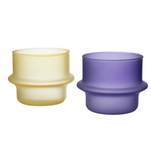 Mudo Home X İDEALİST Duo Bardak 2'Li Set Sarı&Mor