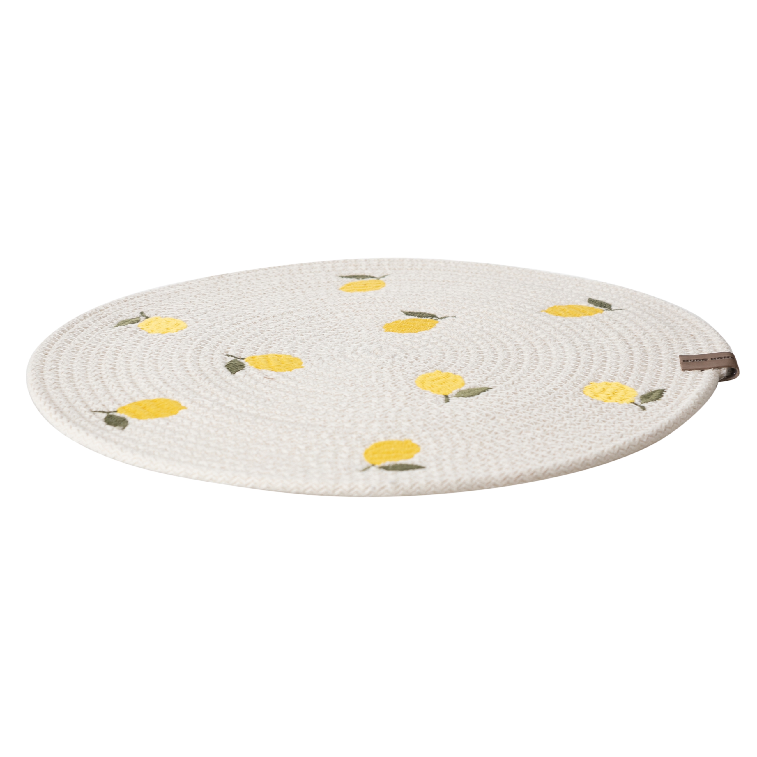 FRUITY GARDEN YUVARLAK AMERİKAN SERVİSİ 35 CM LİMON