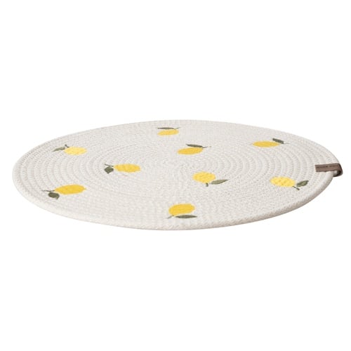 FRUITY GARDEN YUVARLAK AMERİKAN SERVİSİ 35 CM LİMON