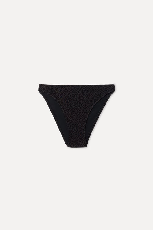 Kadın Leopar Bikini Altı