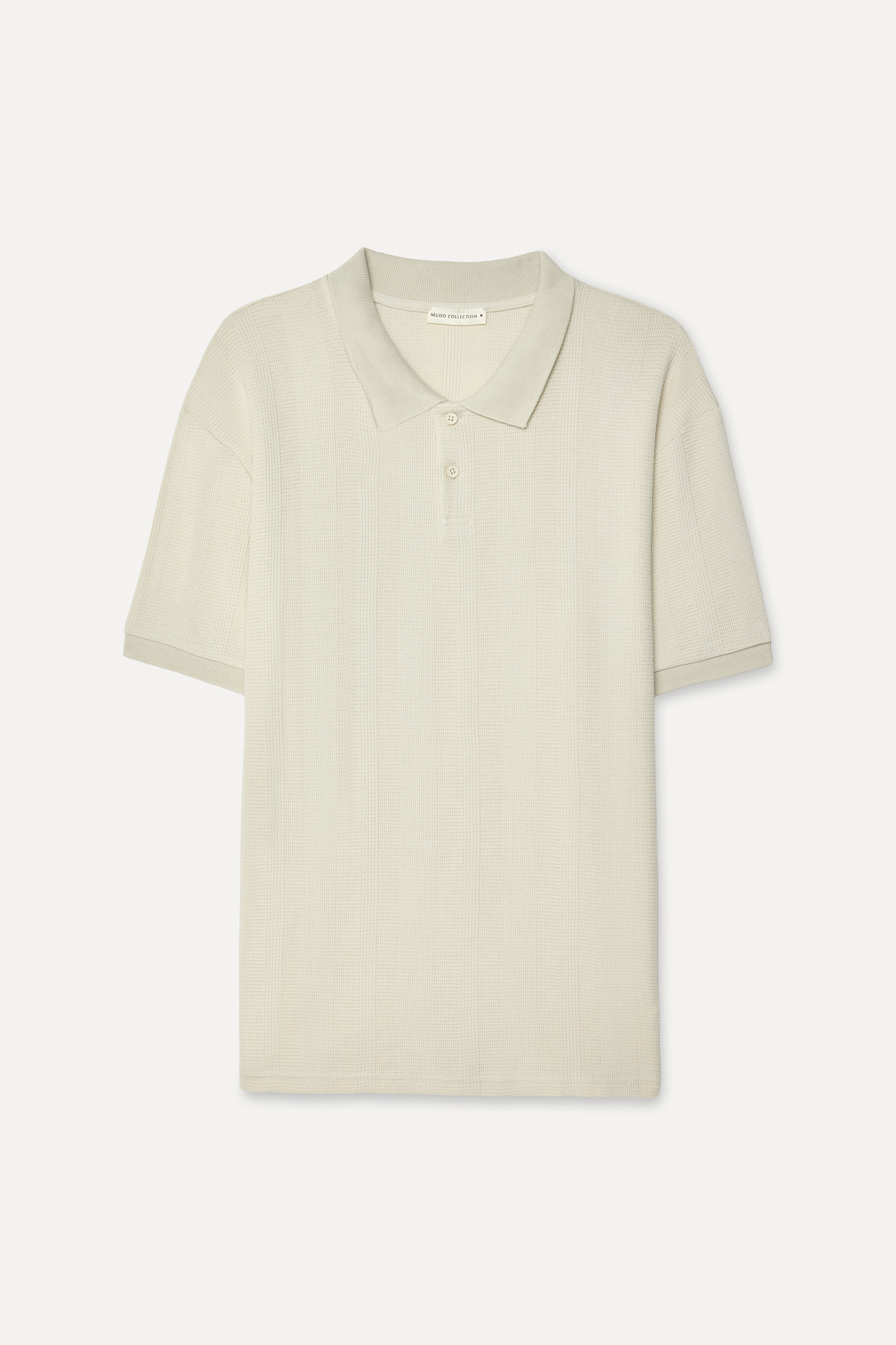 Erkek Taş Rengi Comfort Fit Polo Yaka T-Shirt
