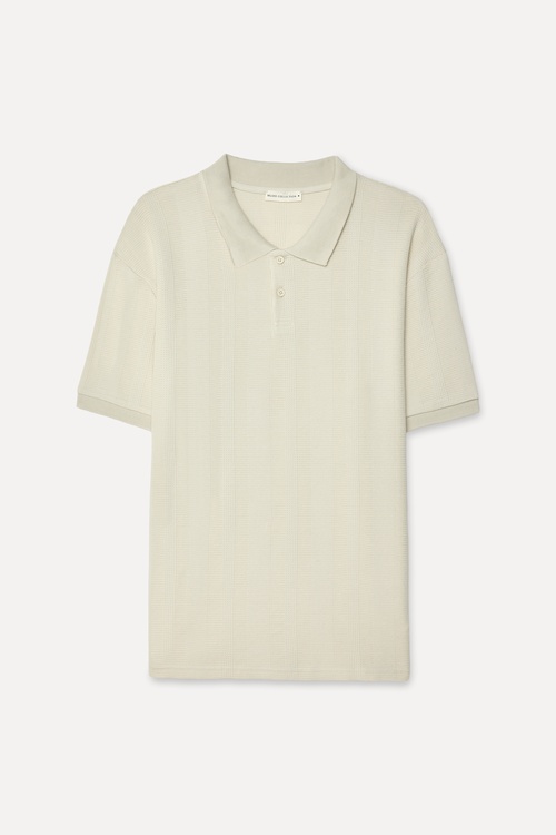  Erkek Taş Rengi Comfort Fit Polo Yaka T-Shirt
