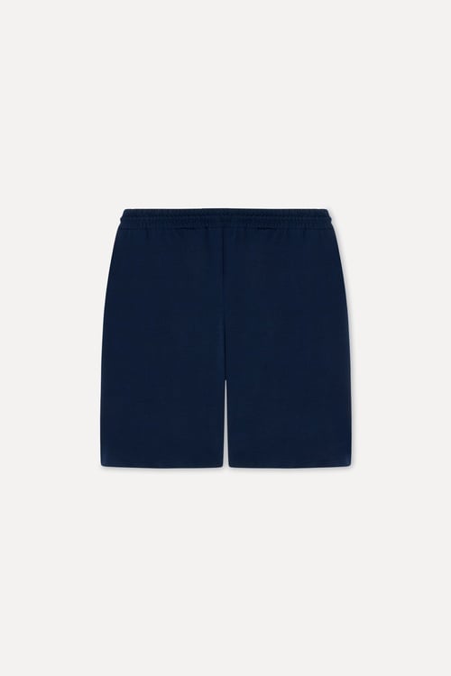  Erkek Lacivert Regular Fit Şort
