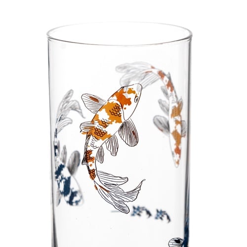  FISH RAKI KADEHİ MAVİ & TURUNCU - 195 ML