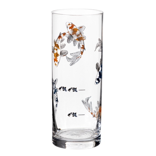 FISH RAKI KADEHİ MAVİ & TURUNCU - 195 ML