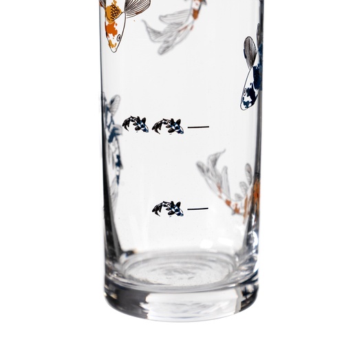 FISH RAKI KADEHİ MAVİ & TURUNCU - 195 ML