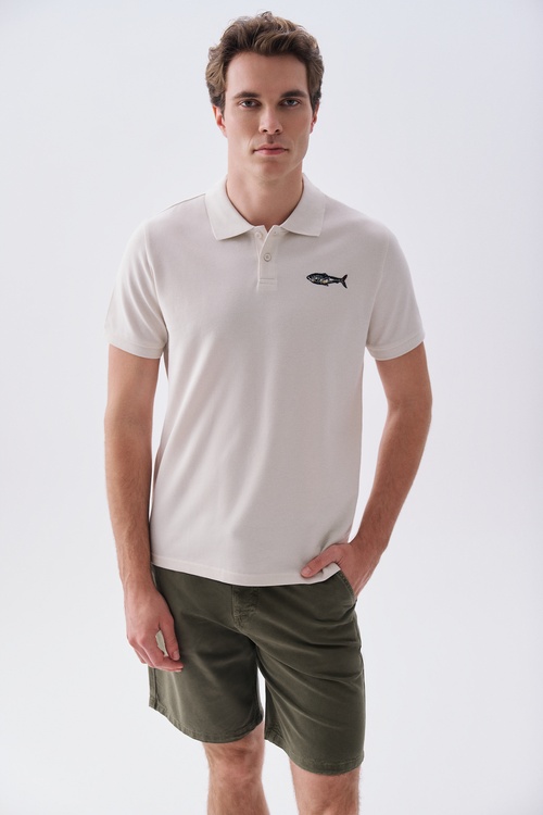  Erkek Haki Straight Fit Şort