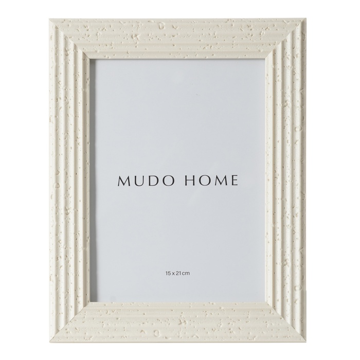 WHITE FOTOĞRAF ÇERÇEVESİ 15X21 CM
