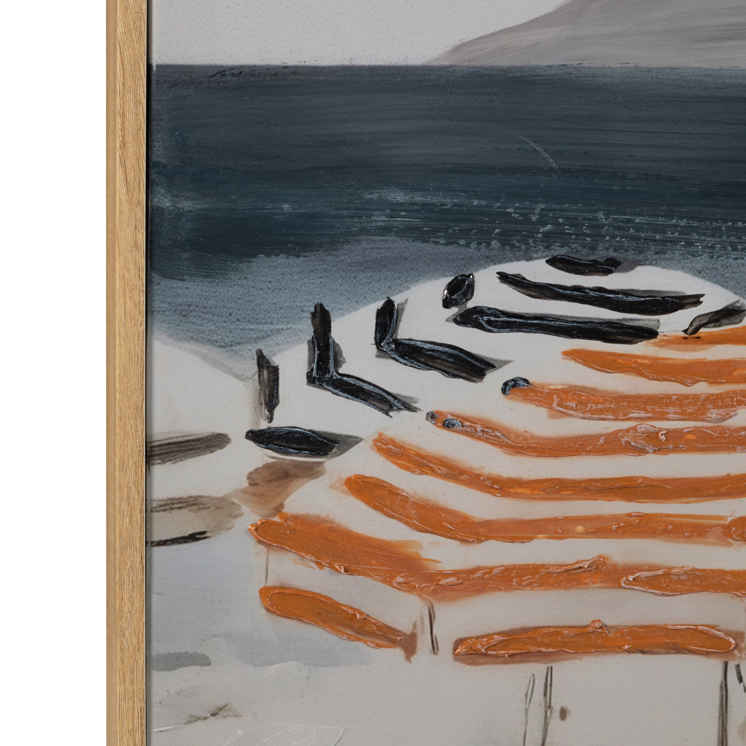 MAREA ÇERÇEVELİ YAĞLIBOYA TABLO 90X120 CM
